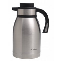 Ruostumattomasta teräksestä valmistettu termos 1,5 L (hopea), 2221, KAMILLE