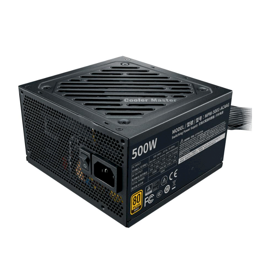 Cooler Master MPW-5001-ACAAG-NL Блок питания 500W 80 Plus Gold – 2