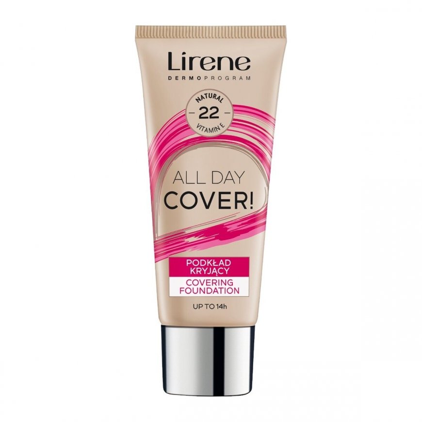 Lirene peittävä meikkipohja 22 Natural, 30 ml