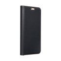 Oem LUNA Book Gold -kotelo Samsung Galaxy A36 5G:lle musta Oem LUNA Book Gold -kotelo Samsung Galaxy A36 5G:lle musta