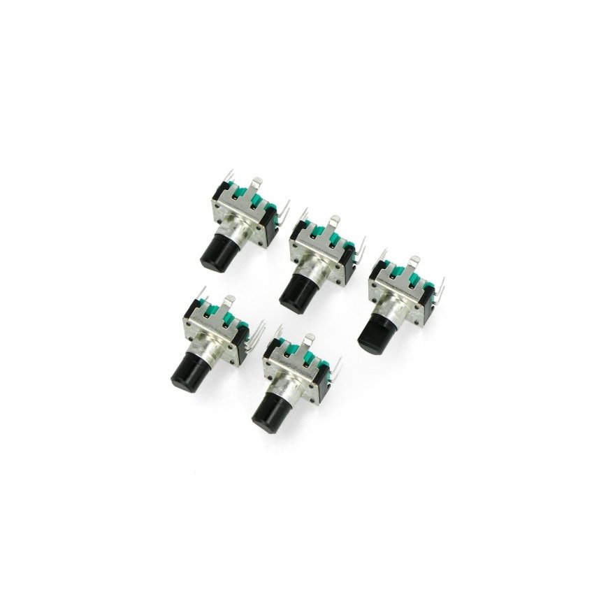 OEM энкодер с кнопкой - 24 импульса 15 мм - EC12 вертикальный - x5 – 2