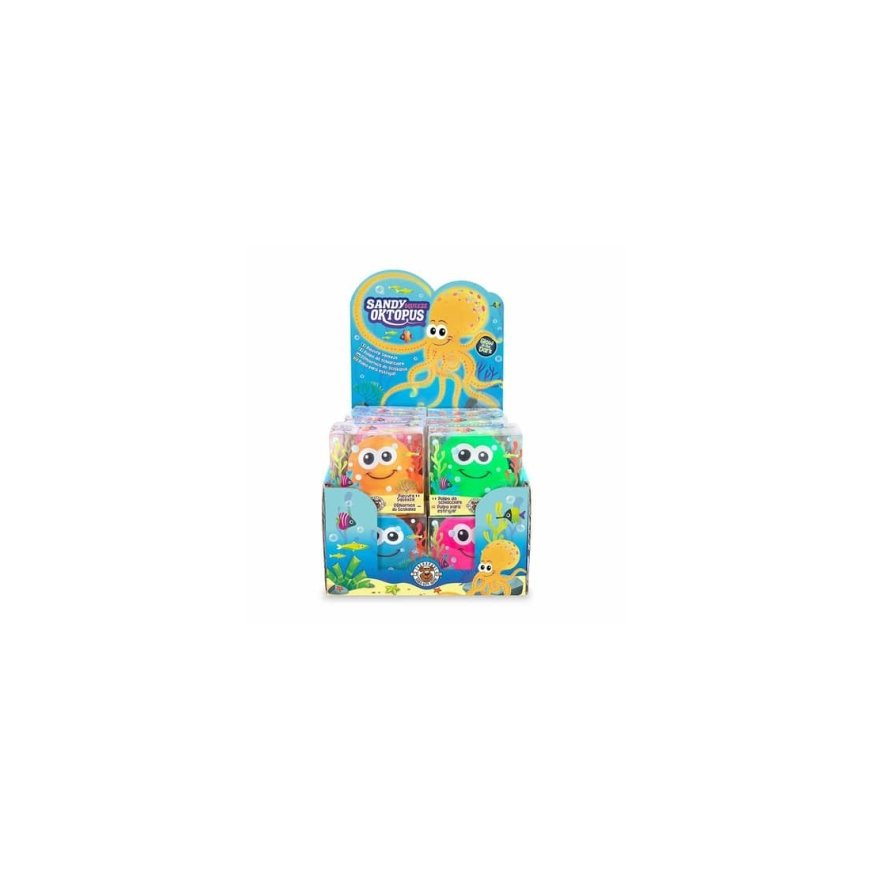 Trendhaus Squeeze Toy - Glowing Octopus in the Dark (1 pc., 4 designs)