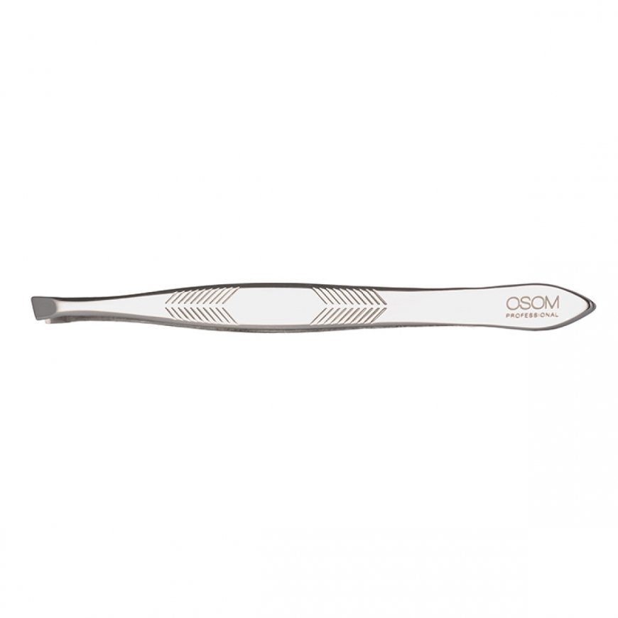 OSOM Professional Stainless Steel Tweezers OSOMPT07, kergitud, 89 mm