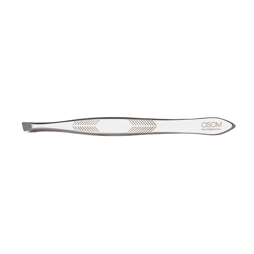 OSOM Professional Stainless Steel Tweezers OSOMPT07 for professional use, angled, 89 mm – 2