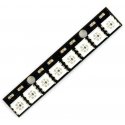 Oem LED riba RGB WS2812 5050 x 8 LED - 53mm Oem LED riba RGB WS2812 5050 x 8 LED - 53mm