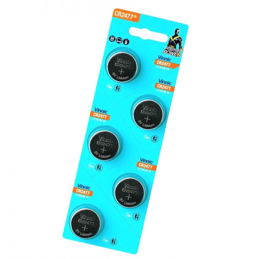 Vinnic CR1025 batteries, 5 pcs. – 2