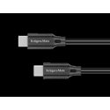 USB C - USB C kabelis 100W Kruger & Matz Basic 1m USB C - USB C kabelis 100W Kruger & Matz Basic 1m