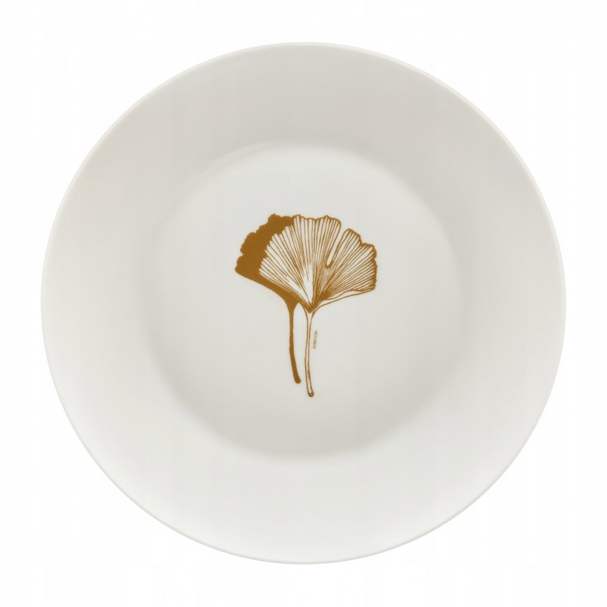 Autiomainen lautanen Selene Ginkgo 20 cm AMBITION