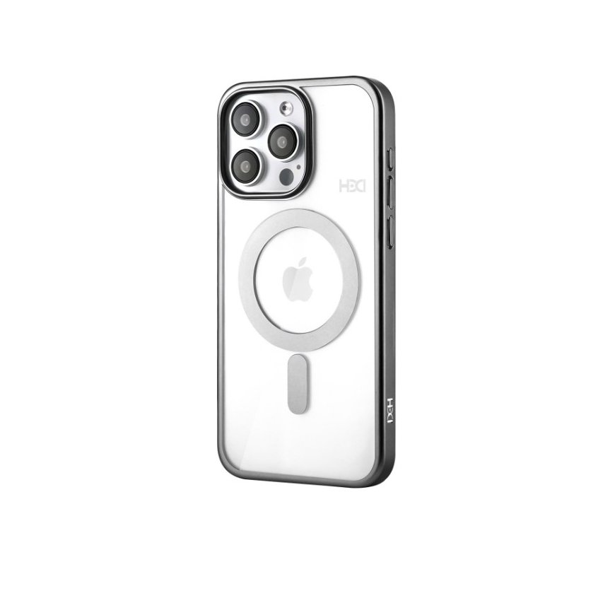 Чехол HDD Electro MagSafe для Apple iPhone 13 Pro Max серый