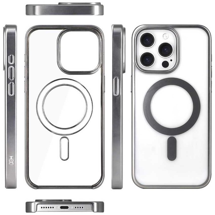 Чехол HDD Electro MagSafe для Apple iPhone 13 Pro Max серый – 2