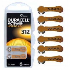 Rayovac Duracell Одноразовые цинково-воздушные батарейки ZA, 6 штук в упаковке