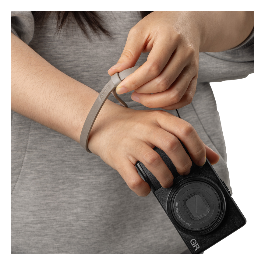 SmallRig 5682 Greitas Išleidimo Riešo Diržas Ricoh GR Serijai (Raudonas)