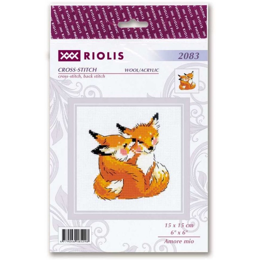 Riolis Siuvinējuma krustdūriena komplekts Amore mio