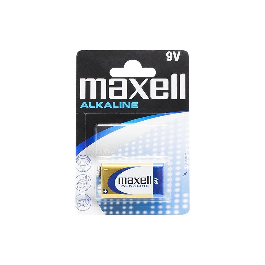 Blow Šarminā baterija 9V 6LR61 Maxell
