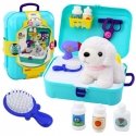 Lean Toys Beauty Set Pet Salon Suitcase Backpack 16 pcs. Lean Toys Beauty Set Pet Salon Suitcase Backpack 16 pcs.