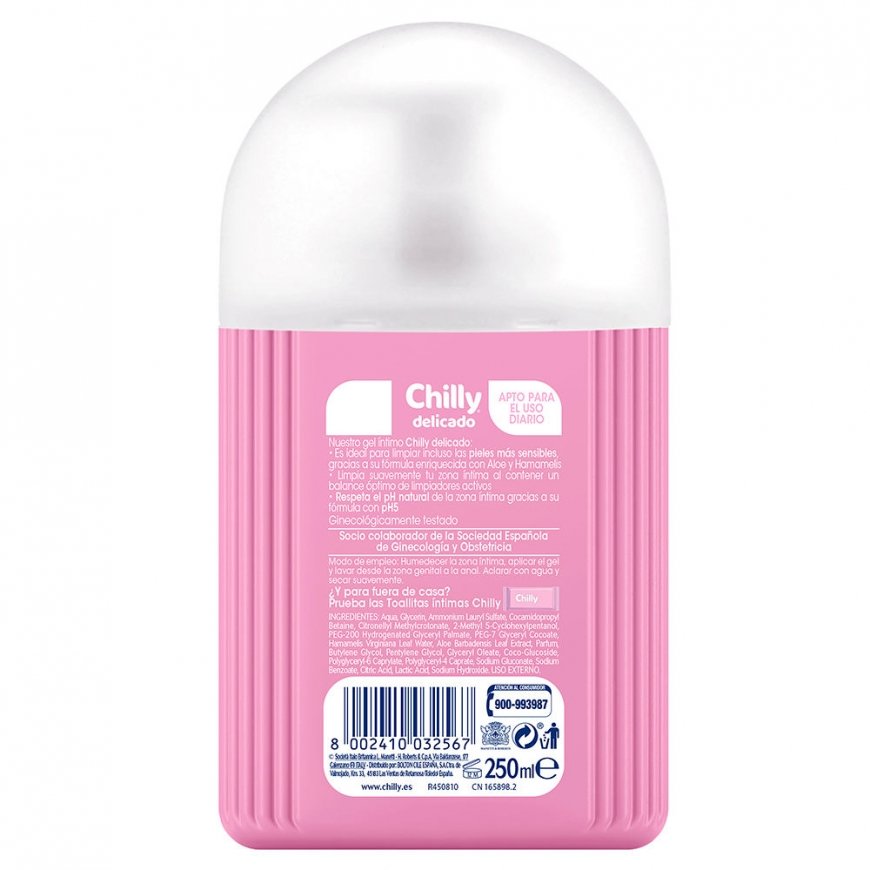 Chilly Delicado intymus gelis 250 ml rinkinys 2 vnt.