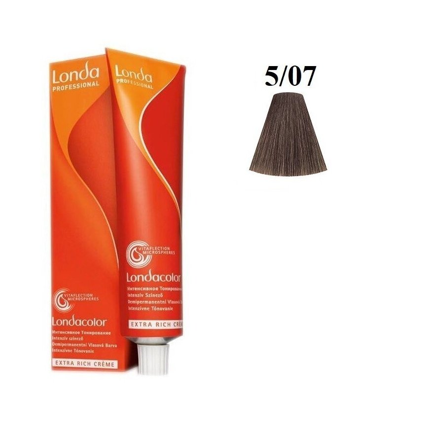 Londa Color hiusväri 60ml - 5/5 Vaalea Punaruskea – 2