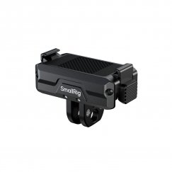SmallRig 5890 Dvikryptis QR Sulankstomas Adapteris su 2-Bazės Montavimu ir 1/4"-20 Srieginiu Anga