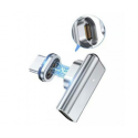 USB-C magnetinis kabelis Spacetronik 1,2m juodas USB-C magnetinis kabelis Spacetronik 1,2m juodas