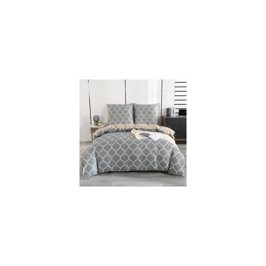Style Blanket HENRY black relief jacquard style modern 70x150 – 2