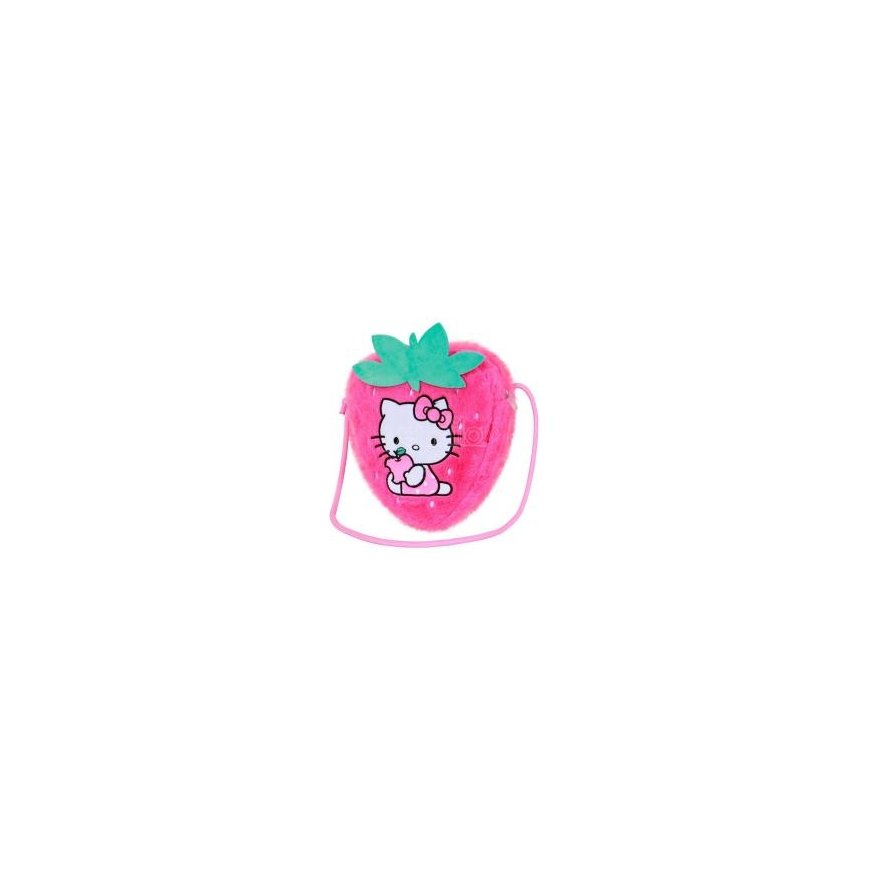 Karactermania Hello Kitty braškių pūkuotas kuprinė
