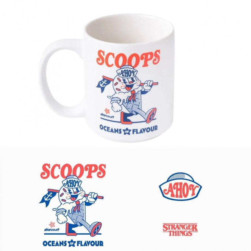 ERIK Stranger Things Scoops Ahoy -muki 350ml – 2