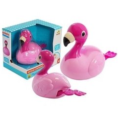 Lean Toys Bath Toy Duck with Windmill