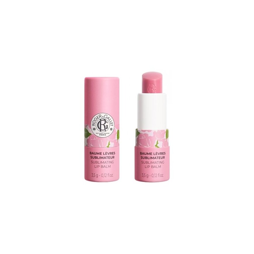 Roger & Gallet ROSE - sävytteettömät huulivoide 3,5 g