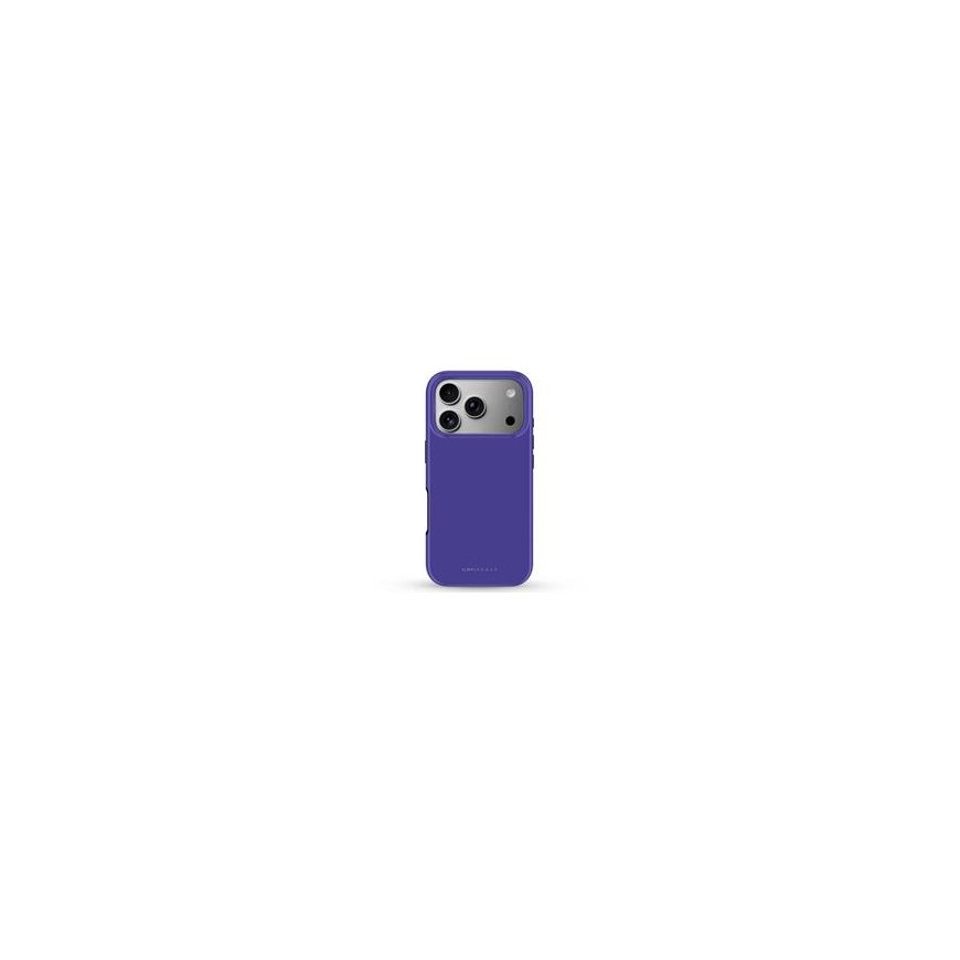 ROAR RAINBOW BUMPER case compatible with MagSafe, designed for IPHONE 17 Pro Max in purple