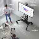 ONKRON TS1881-B TV mount/stand 2.18 m (86") Black