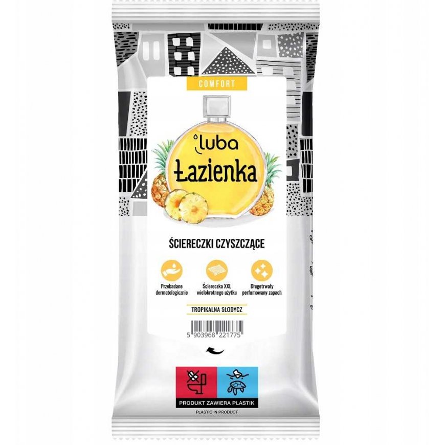 Luba Comfort Antibacterial Cleaning Wipes for Bathroom 32 pcs – 2