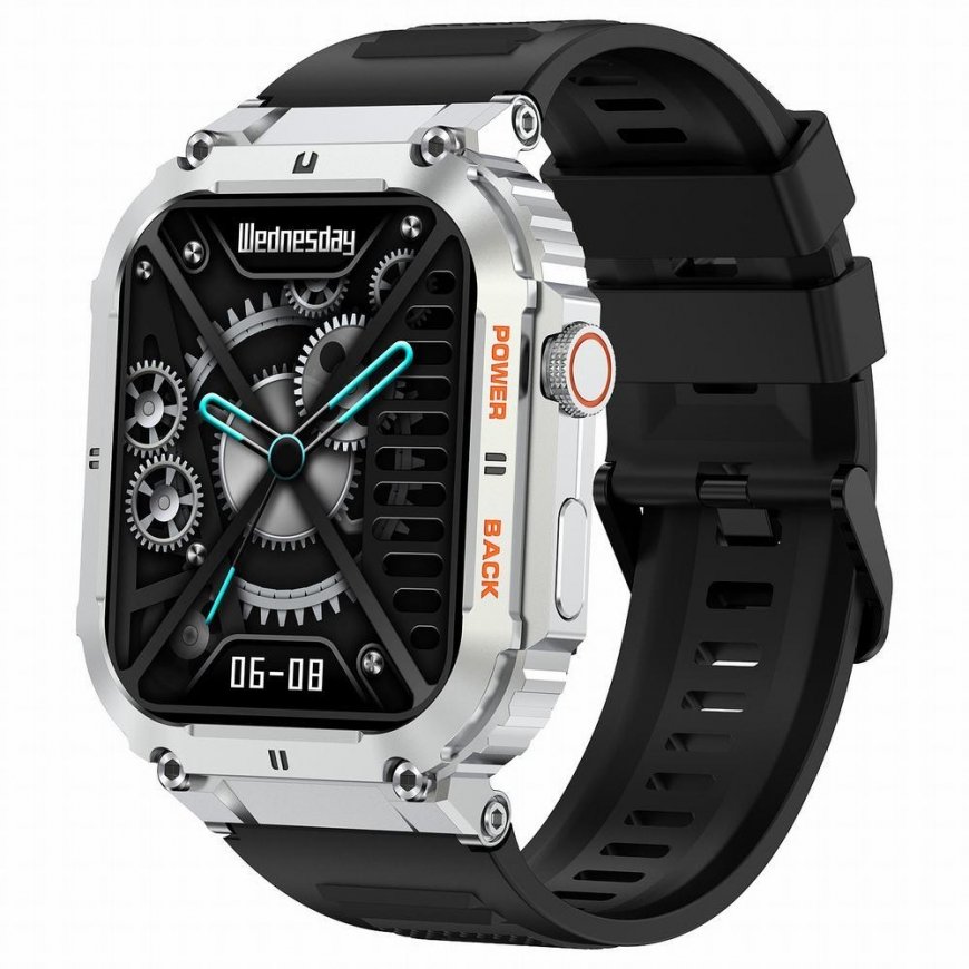 Smartwatch Gravity GT6-2, Musta värv.