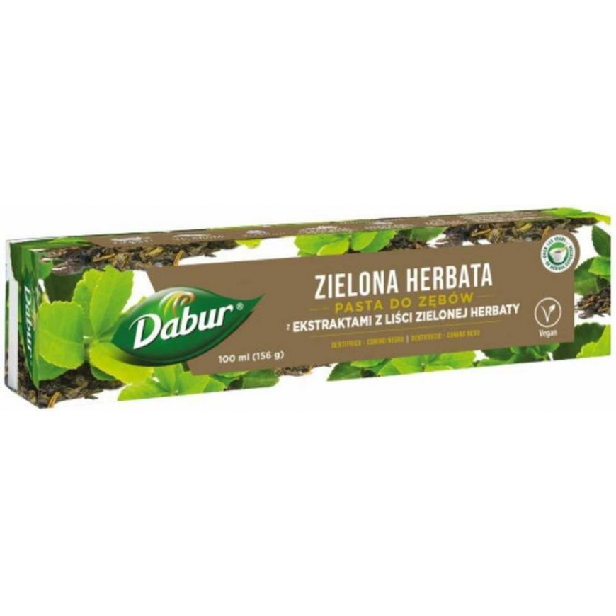 Herbal tooth paste with green tea Green Tea, Dabur, 100 ml