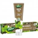 Herbal Toothpaste with Green Tea, Dabur, 100 ml