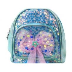 Lean Kids Backpack with Mesh Ribbon, Blue, 20 cm, 3.8 L