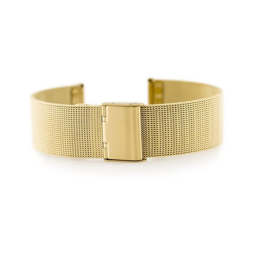Inny Bracelet 301G - HQ mesh - gold - 22mm