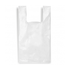 Volunta Pak fasēšanas maisiņi ar rokturiem, 40 / 10 x 65 cm, 25 mk, balti, 100 gab., 1,6 kg