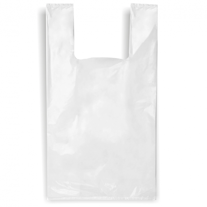 Volunta Pak Pussit käsikahvoilla, 40 / 10 x 65 cm, 25 mk, valkoinen, 100 kpl, 1,6 kg – 2