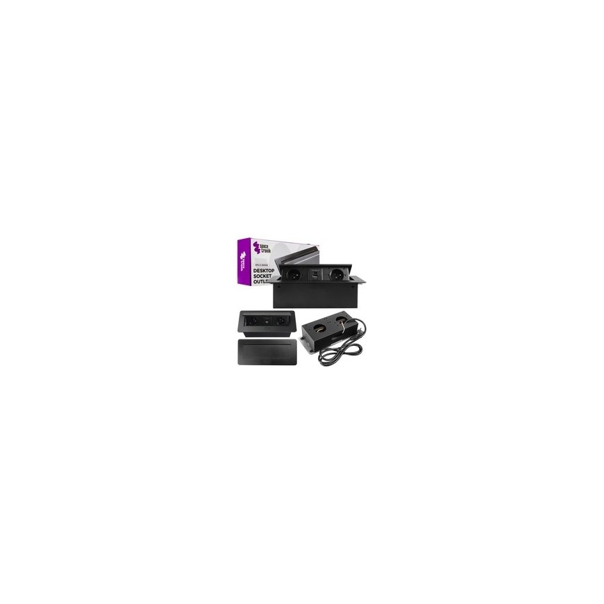 Spacetronik SPS-D24CB desktop socket