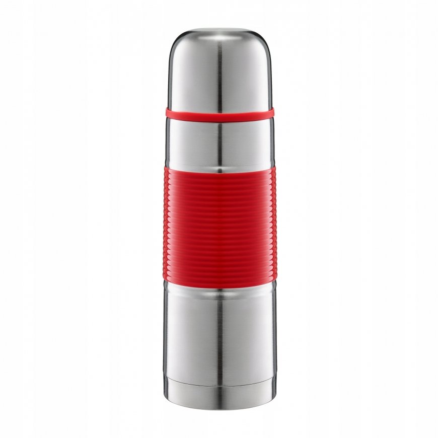 AMBITION Gummy Thermos 350 ml Red