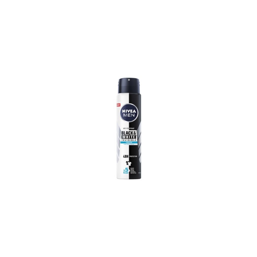 Nivea Men Black & White Invisible Fresh, 250 ml