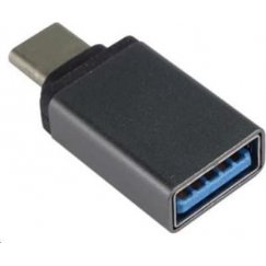 USB adapters PremiumCord USB-C - USB pelēks (kur31-03)
