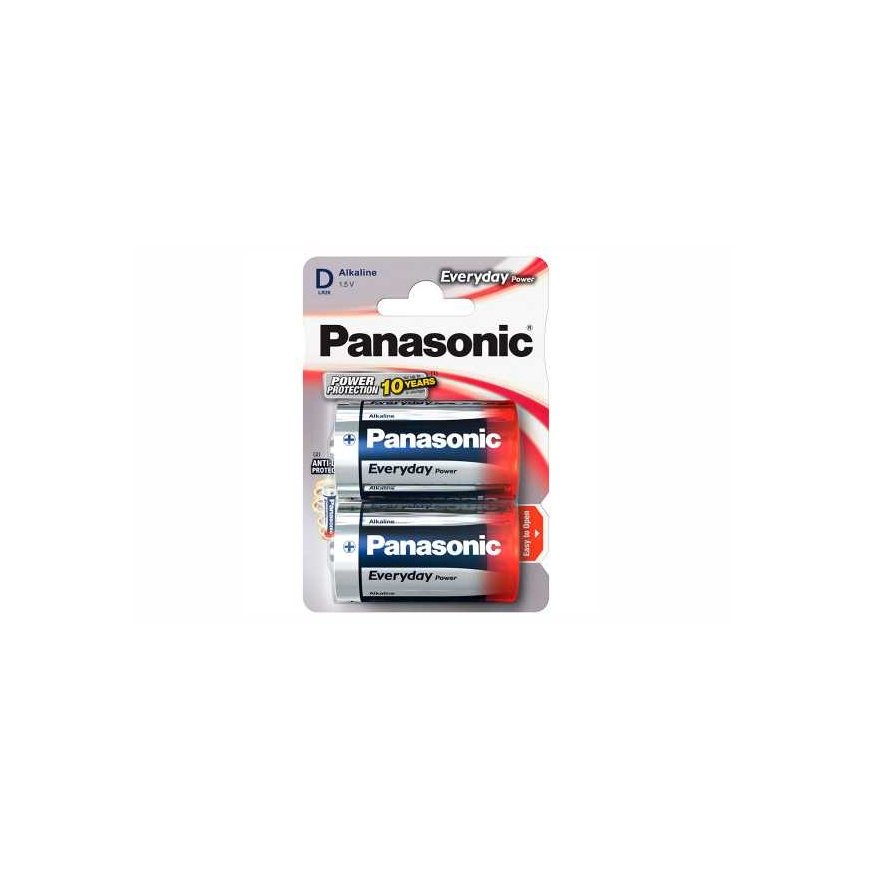 Panasonic šarminis akumulators LR20EPS/2BP Everyday Power