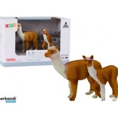 Lean Toys dekoratiivne lamafiguur 8 cm ja 6 cm