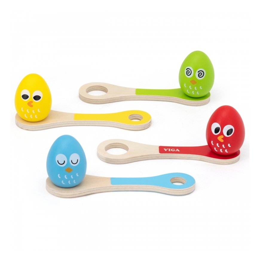 Viga Egg Balancing Wooden Game