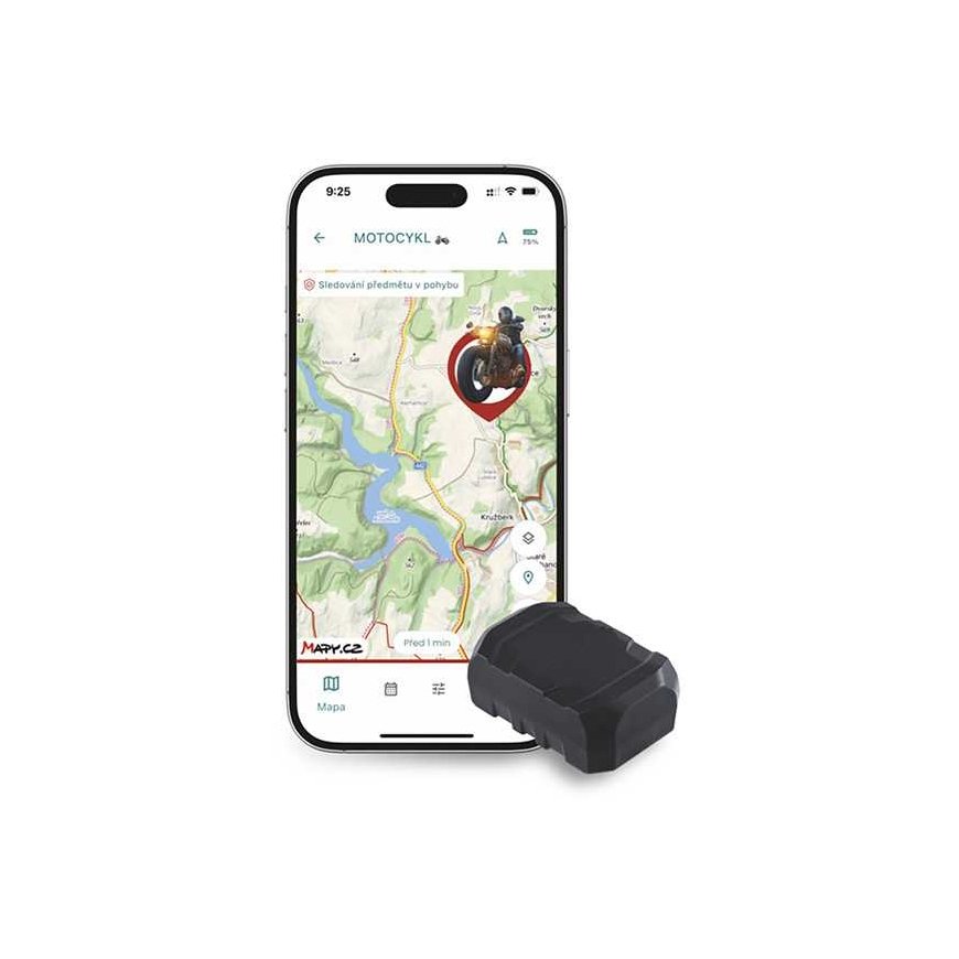 GPS seklys dvirčiui juodas, ONI 67379, Mala