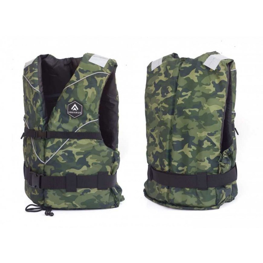 AQUARIUS UNIVERSAL STANDARD FOREST CAMO - Tuki liivi, S/M