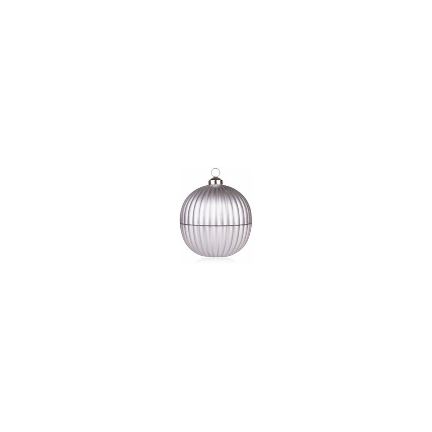 Accentra Scented Candle in a Glittering Glass Bubble-Shaped Container with Lid, 150 g
