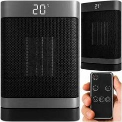 EXTRALINK ELECTRIC HEATER WITH CERAMIC FARELKA 1500 W LED REMOTE CONTROL