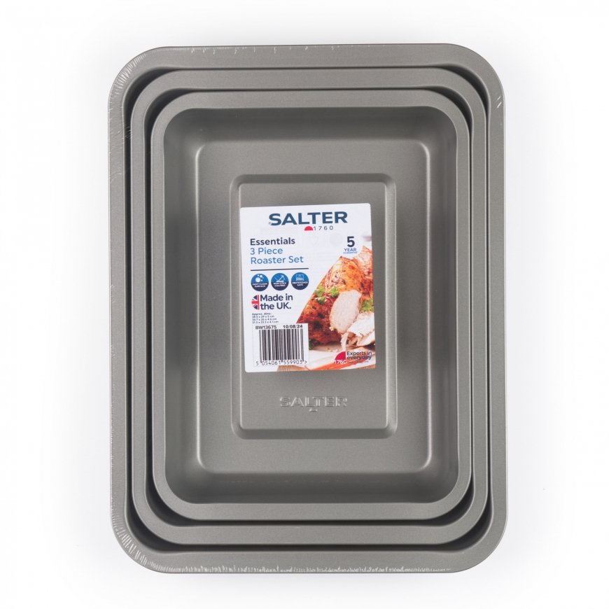 Salter BW13675 restiga ahjupann 0 l Süsinikteras